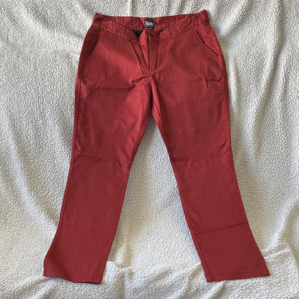 Classic Red Chinos for Men